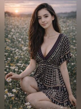 New exotic breezy boho flowy empire kimono slv mini dress